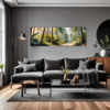 Sunlit Palm Grove Living Room Demo