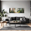 Sunlit Palm Grove Living Room Demo