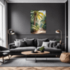 Sunlit Palm Grove Living Room Demo