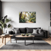 Sunlit Palm Grove Living Room Demo