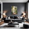 Sunlit Palm Grove Living Room Demo
