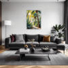 Sunlit Palm Grove Living Room Demo