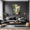 Sunlit Palm Grove Living Room Demo