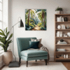 Sunlit Palm Grove Living Room Demo