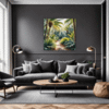 Sunlit Palm Grove Living Room Demo