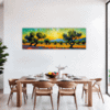 Sunny Olive Grove Dining Room Demo