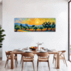 Sunny Olive Grove Dining Room Demo