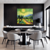 Sunny Olive Grove Dining Room Demo