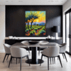 Sunny Olive Grove Dining Room Demo