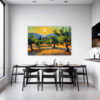 Sunny Olive Grove Dining Room Demo