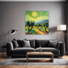 Sunny Olive Grove Living Room Demo