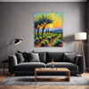 Sunny Olive Grove Living Room Demo