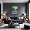 Sunny Olive Grove Living Room Demo