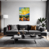 Sunny Olive Grove Living Room Demo