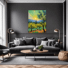 Sunny Olive Grove Living Room Demo