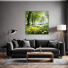 Sunny Woodland Glade Living Room Demo