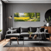 Sunny Woodland Glade Living Room Demo