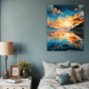 Sunset Beach Embrace Bedroom Demo