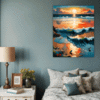 Sunset Beach Embrace Bedroom Demo