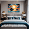 Sunset Beach Embrace Bedroom Demo