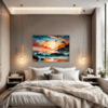 Sunset Beach Embrace Bedroom Demo