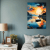 Sunset Beach Embrace Bedroom Demo
