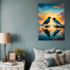 Sunset Beach Embrace Bedroom Demo