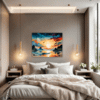 Sunset Beach Embrace Bedroom Demo