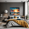 Sunset Beach Embrace Bedroom Demo