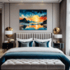 Sunset Beach Embrace Bedroom Demo