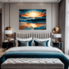 Sunset Beach Embrace Bedroom Demo