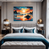 Sunset Beach Embrace Bedroom Demo