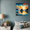Sunset Beach Embrace Bedroom Demo