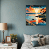 Sunset Beach Embrace Bedroom Demo