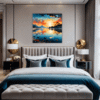 Sunset Beach Embrace Bedroom Demo