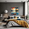 Sunset Beach Embrace Bedroom Demo