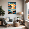 Sunset Beach Embrace Bedroom Demo