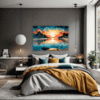 Sunset Beach Embrace Bedroom Demo