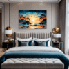 Sunset Beach Embrace Bedroom Demo