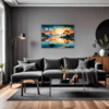 Sunset Beach Embrace Living Room Demo