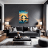 Sunset Beach Embrace Living Room Demo