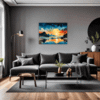 Sunset Beach Embrace Living Room Demo