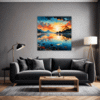 Sunset Beach Embrace Living Room Demo