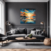 Sunset Beach Embrace Living Room Demo