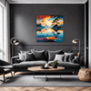 Sunset Beach Embrace Living Room Demo