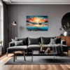 Sunset Beach Embrace Living Room Demo