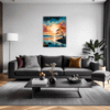 Sunset Beach Embrace Living Room Demo
