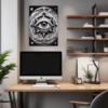 Surreal Zodiac Clock Office Demo
