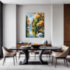 Swan Lake Village Scene Dining Room Demo