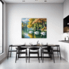 Swan Lake Village Scene Dining Room Demo